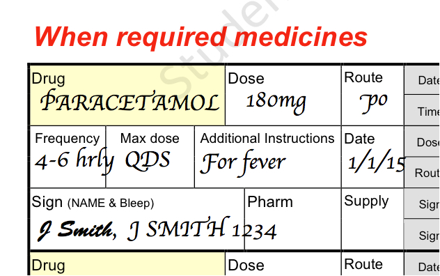 Prescription