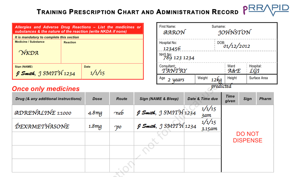 Prescription Aaron